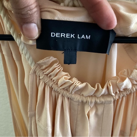 $600 Derek Lam Tan Maxi Dress - Picture 5 of 12